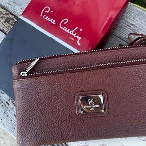 Vintage Pierre Cardin Paris Wristlet Wallet NWT